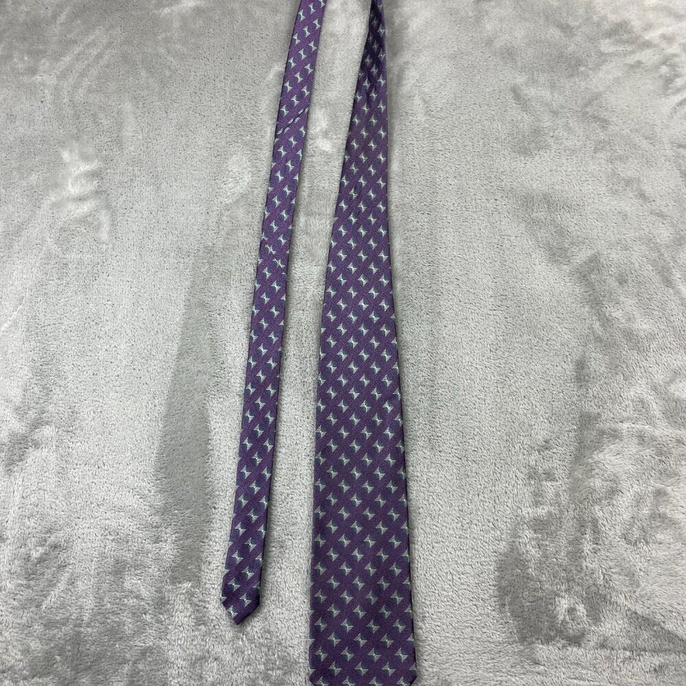 Andrew Fezza Men's Classic 100% Silk Neck Tie - Picture 2 of 6